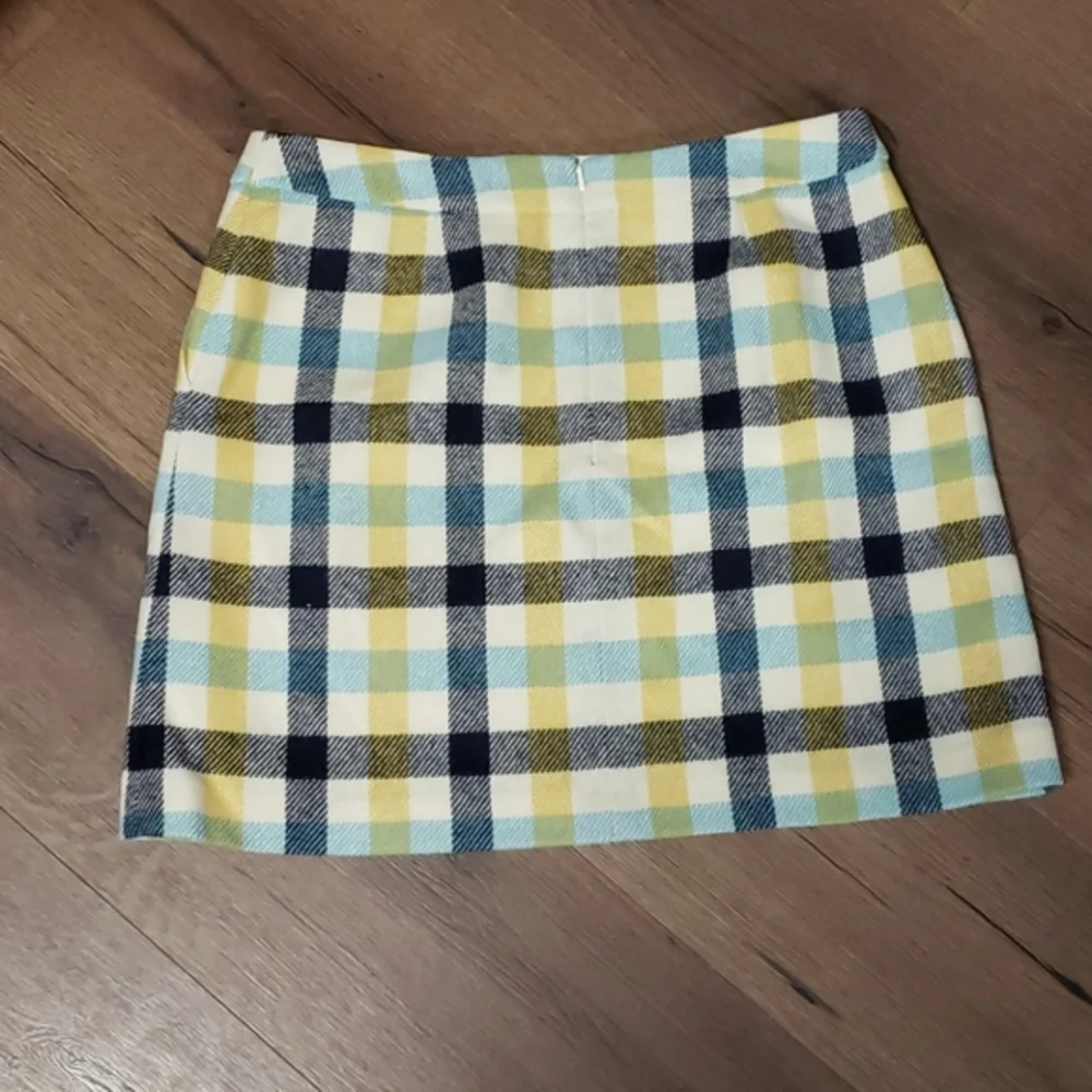 👗BODEN PLAID WOOL SKIRT👗 - Picture 6 of 8